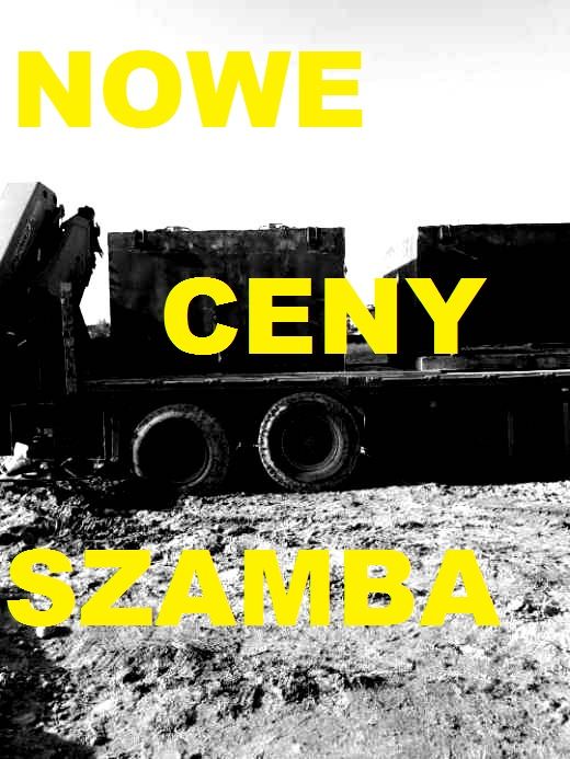 Zbiornik betonowy na szambo kanał samochodowy(4m) piwniczka deszczówka