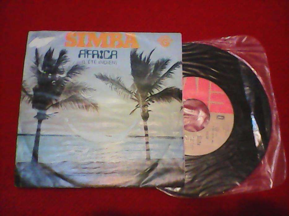Simba - África (l´été indien), vinil single