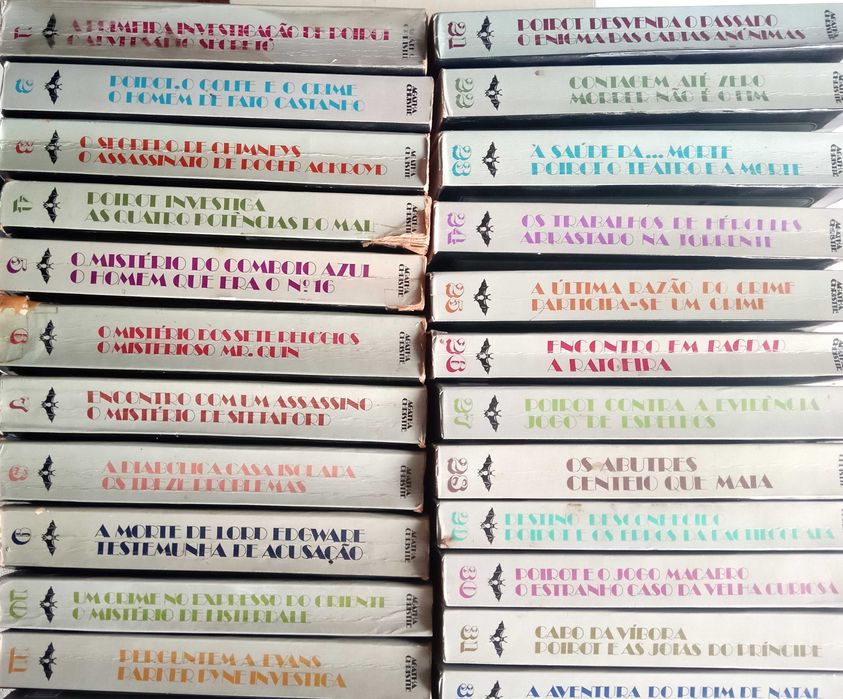 Agatha Christie	- - - - -		Colecção Completa	- - - - -	41 Livros