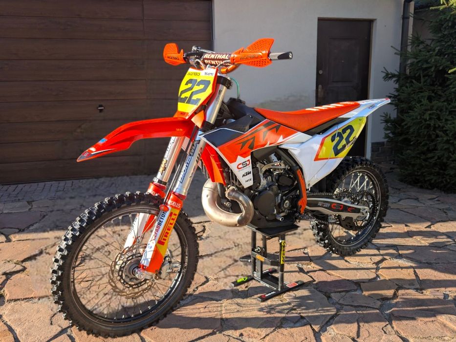 KTM SX 250 2T 2023 rok, musy, One Gripper. Stan b.dobry. SXF SX EXC