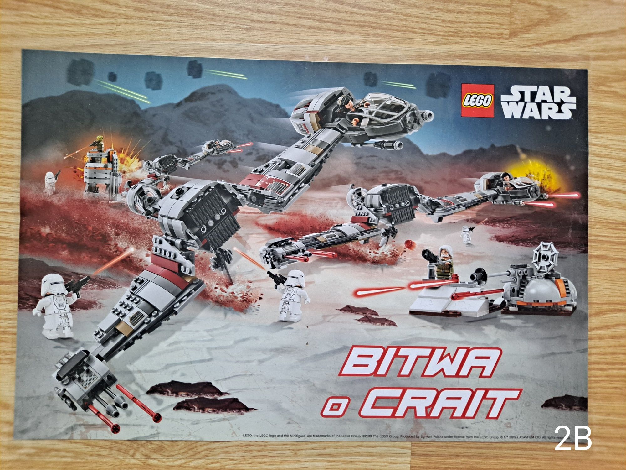 Plakaty Lego Star Wars dwustronne zafoliowane