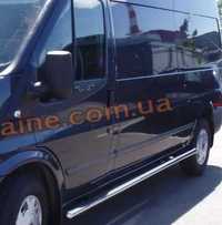 Пороги трубы 70 мм Ford Transit (01-06)