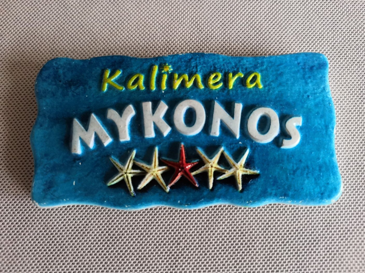 Magnes na lodówkę mykonos kalimera