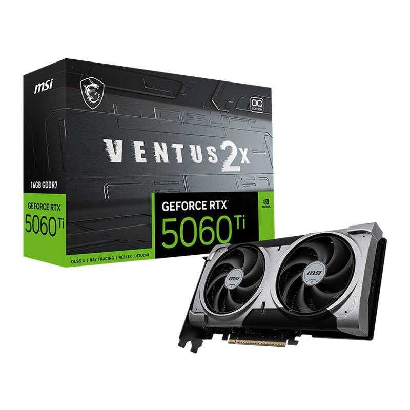 Placa Gráfica MSI NVIDIA GeForce RTX 5060 TI 16GB