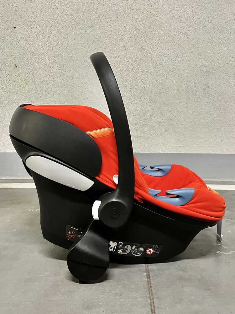Cybex Aton M z bazą ISOFIX, stan idealny, bezwypadkowy