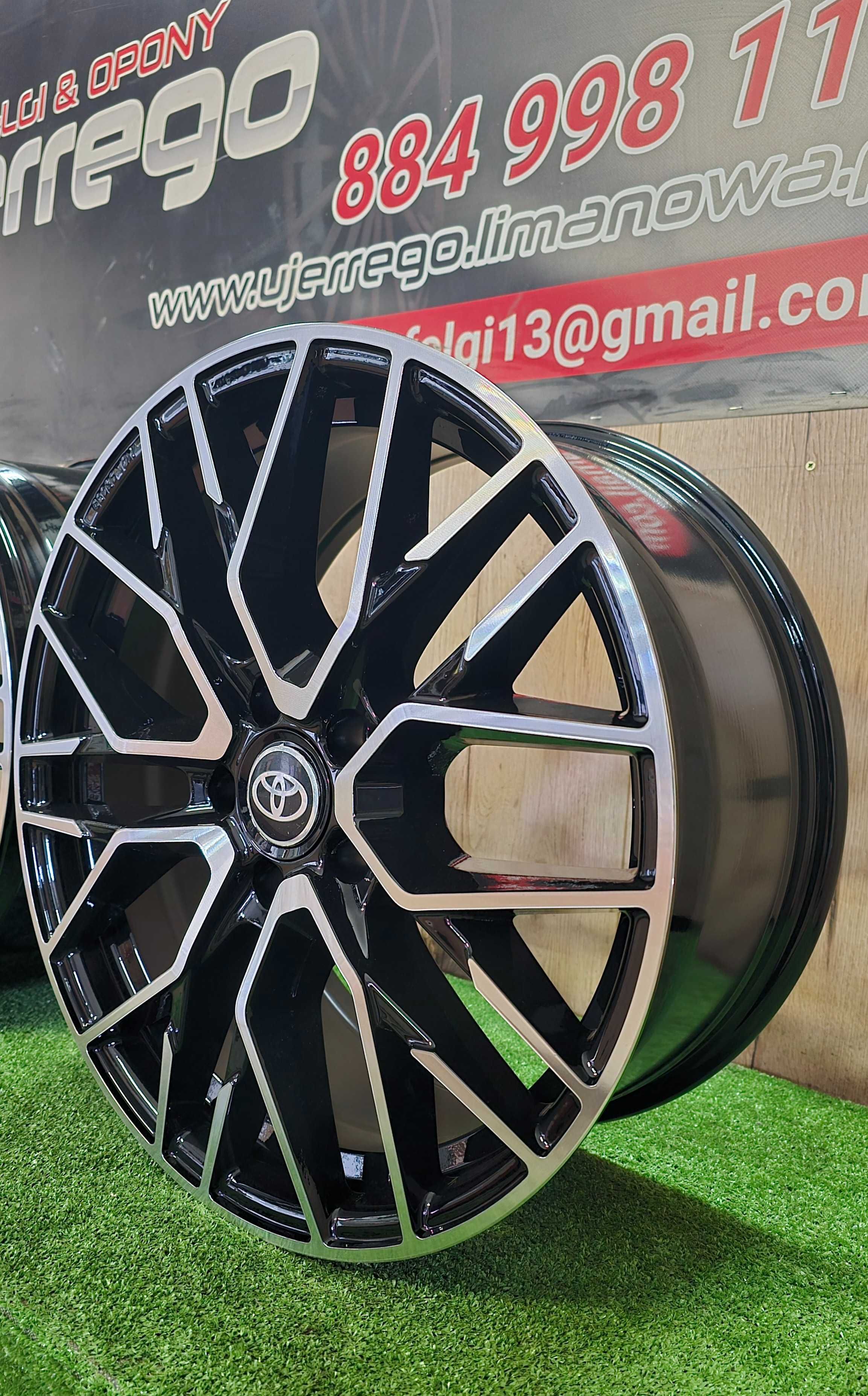 NOWE ALUFELGI TOYOTA 18x5x114,3 - Auris,Avensis,C-Hr,Rav4,Yaris
