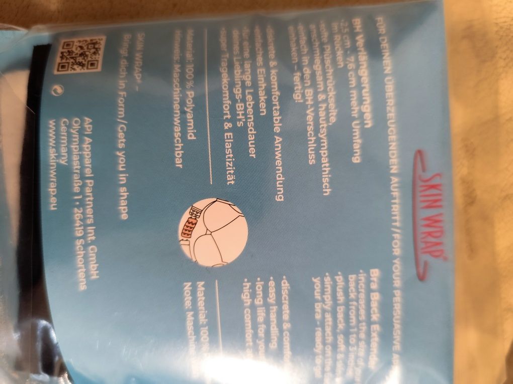 Przedłużka do stanika 3 szt bez czarnego skin wrap