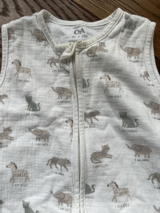 Śpiworek niemowlęcy 90 cm 1 TOG