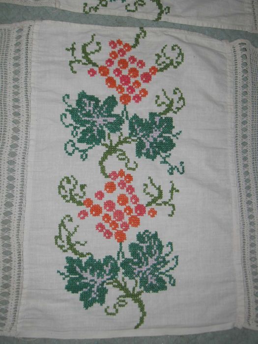 Рушник весільний 1960. 264х40см. Б/в/К