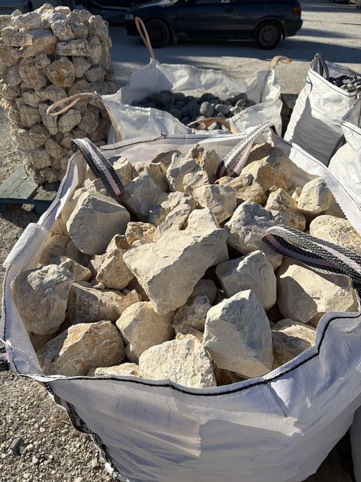 Brita preta decorativa jardim big bag