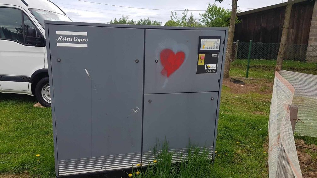 37 kw sprężarka śrubowa Atlas Copco GA37