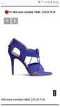 Skórzane zamszowe sandały H&M r.40 NOWE