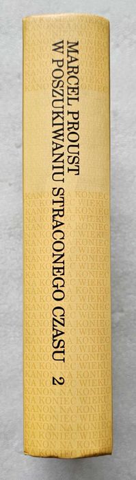 W poszukiwaniu straconego czasu Proust Tom 2 W cieniu KANON