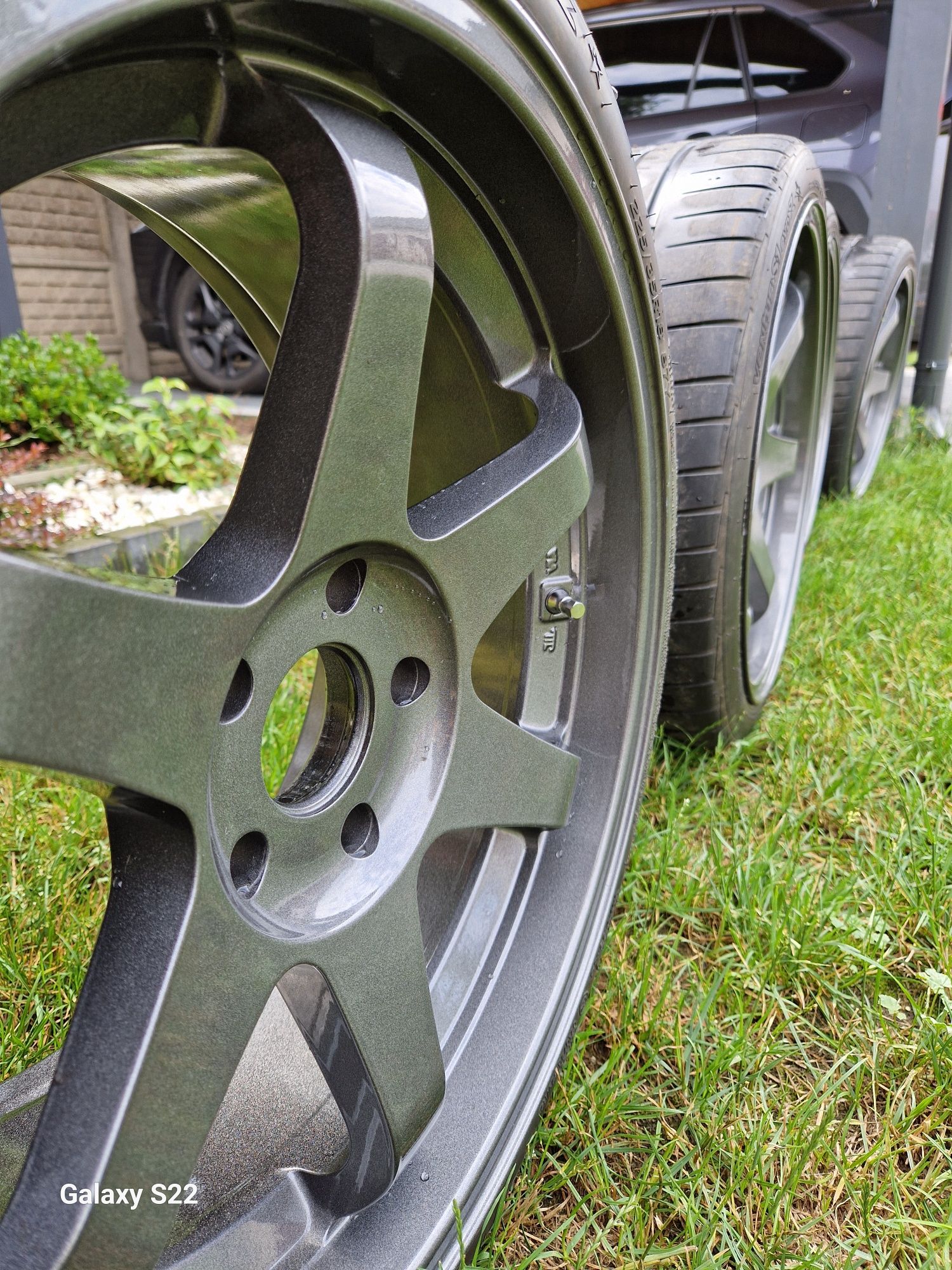 Felgi japan racing3 ,18 cali +opony 245/40, jak nowe