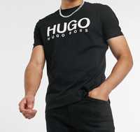 Мужские футболки Hugo Boss чёрные белые серые Хуго Босс