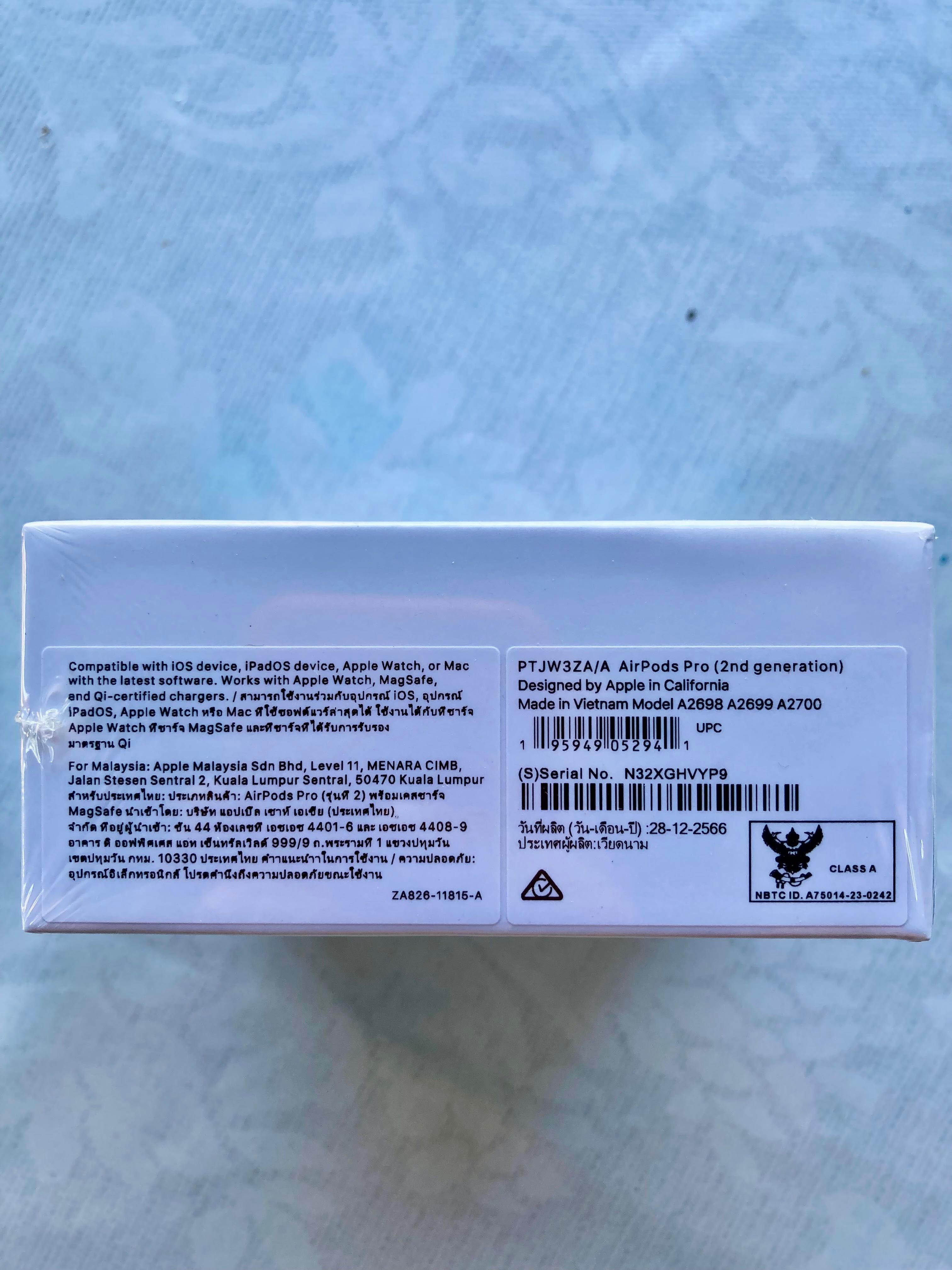 Оригінальні apple airpods pro 2 magsafe with charging case usb-c