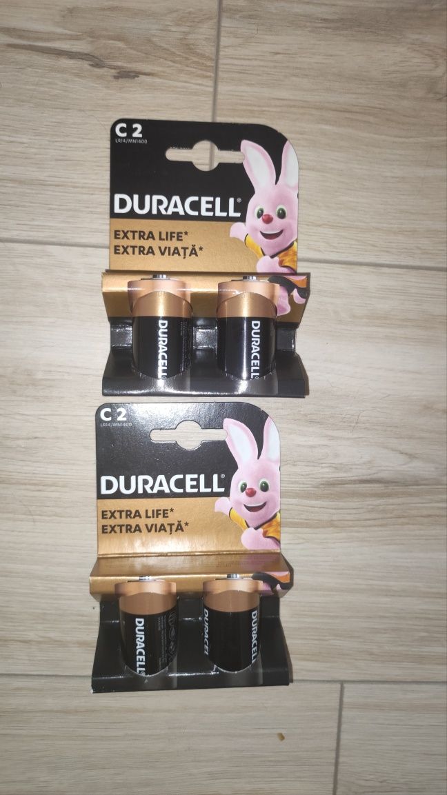 Батарейки Duracell C LR14/MN1400, 2 шт