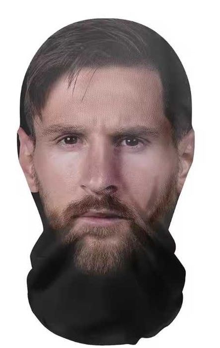 Máscara facial de jogadores celebridades! ENVIO GRÁTIS EM PORTUGAL