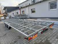 Przyczepa platforma podwozie nowa producent LORA wymiary 9,50x2,40