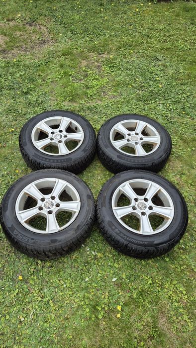 Koła alufelgi 5x112 15 cali Opony zimowe 195 65 r15 z 2022 roku