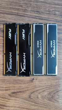 Pamięć KINGSTON HYPERX black, fury 4x4Gb