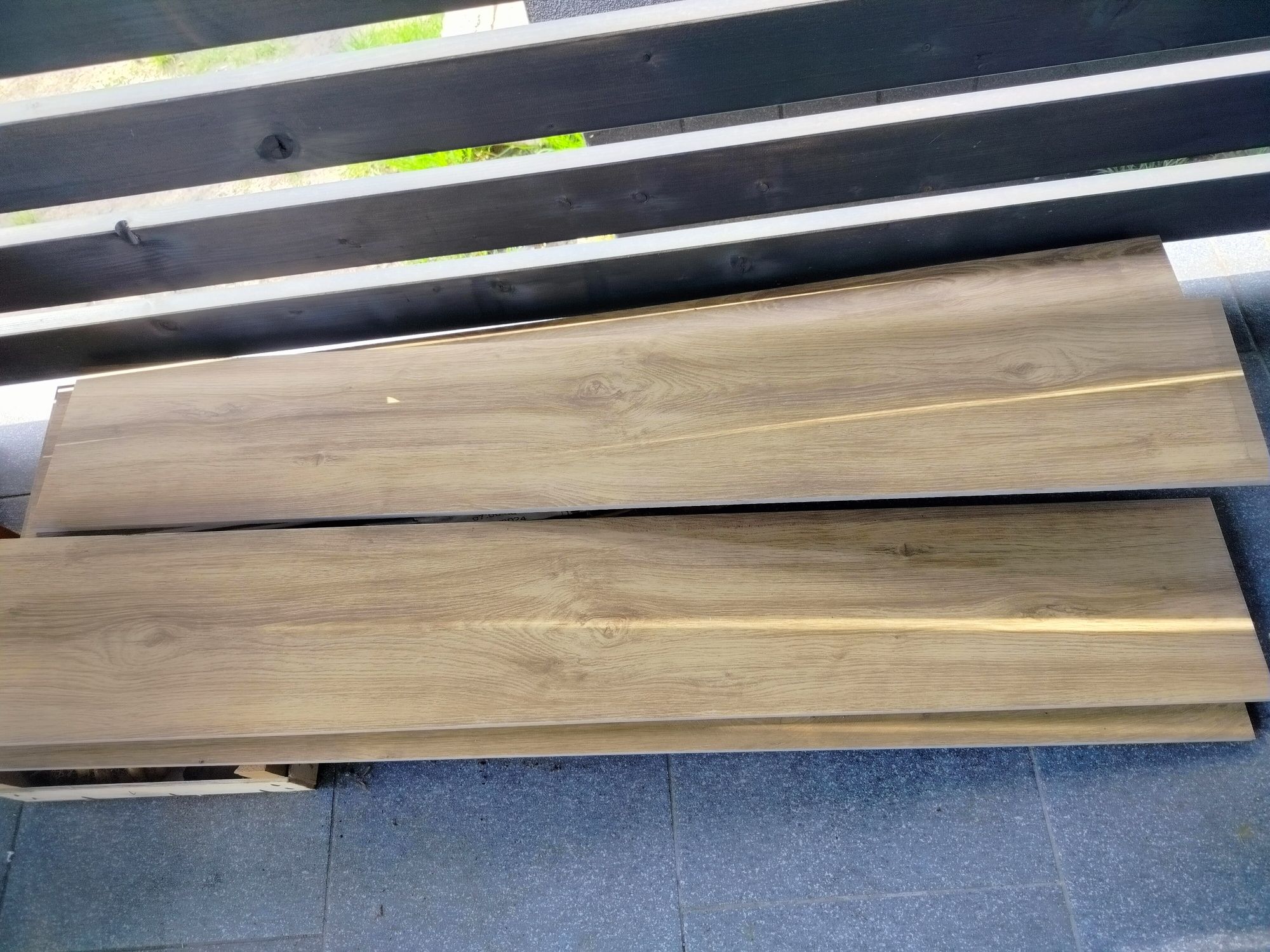 Płytki podłogowe dąb 12 sztuk 120*20