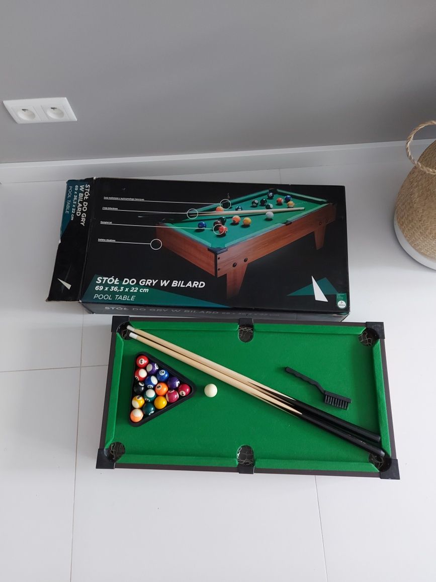 Billard mini stołowy