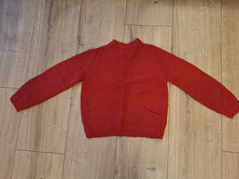 Czerwony sweter dla dziewczynki Cool Club r. 146