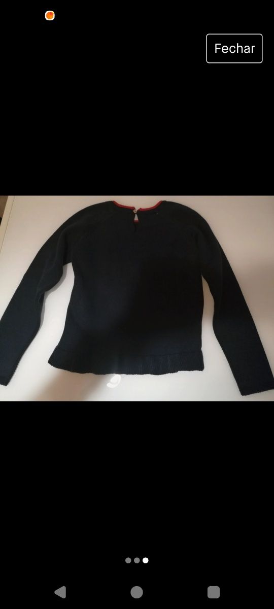 Camisola com rena 13 anos