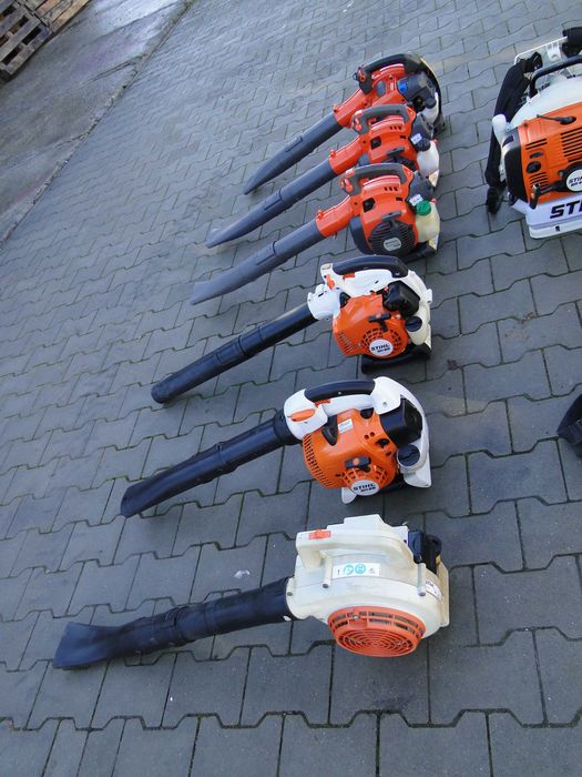 Dmuchawa spalinowa do trawy liści śniegu plecakowa STIHL Husqvarna