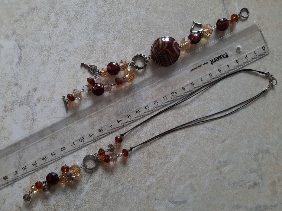 Комплект браслет и подвес