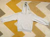 Bluza H&M szara z kapturem rozm. 146-152, 10-12 lat