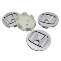 4 Centros tampas de jantes Honda 58mm 69mm novo