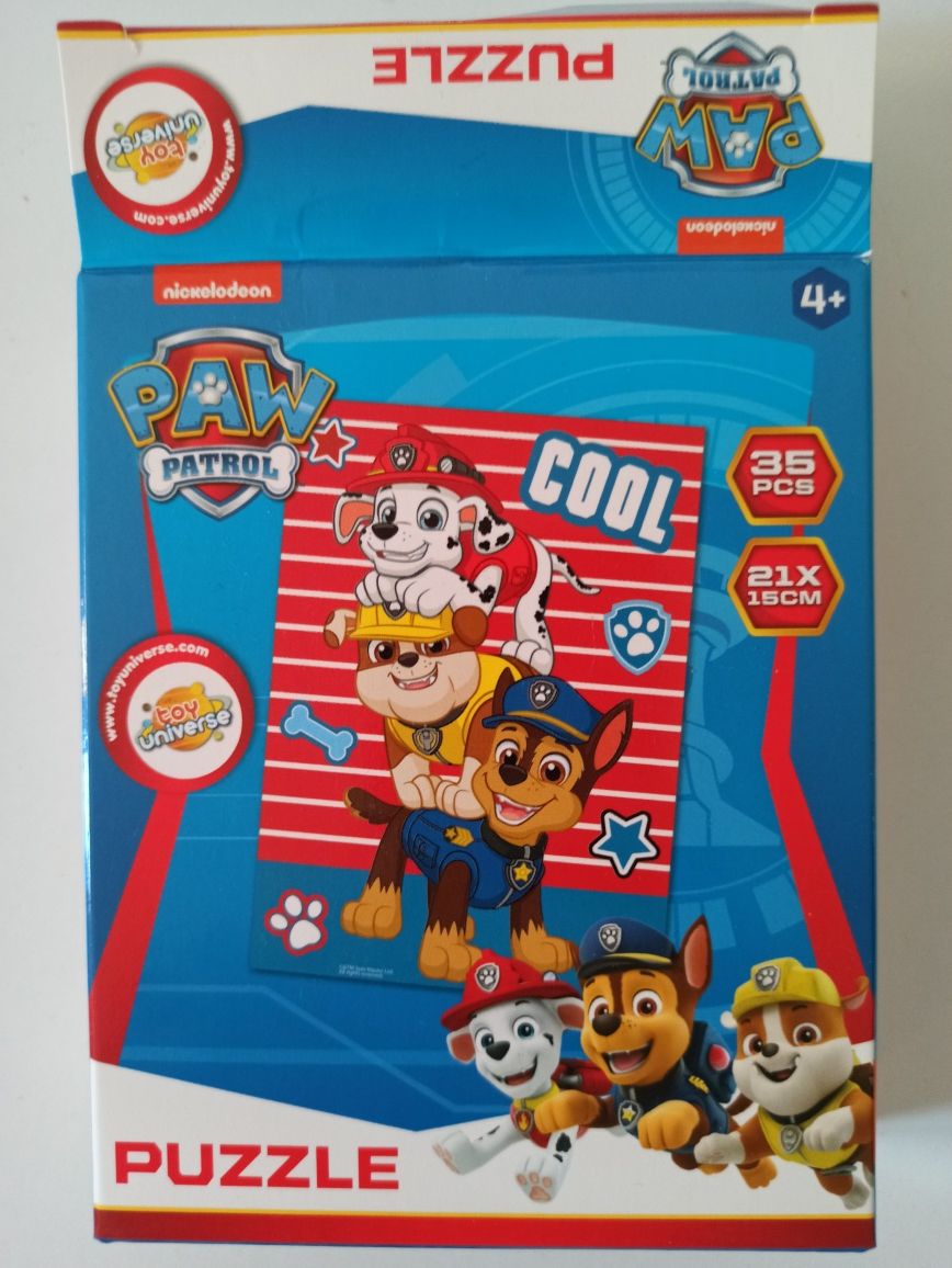 Puzzle psi patrol, 4+, 35 elementów