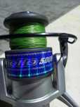 Carreto usado mas um bom estado daiwa pollo 5000