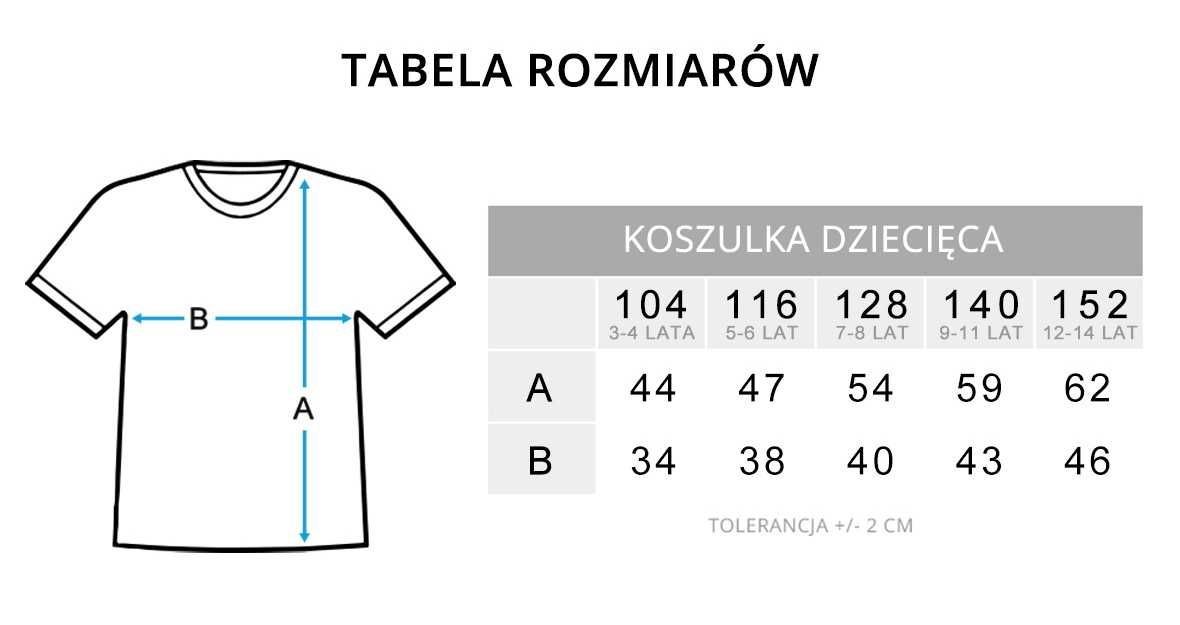 Koszulka Młodzieżowa Drużyna Pożarnicza MDP, dziecięca, roz. 128