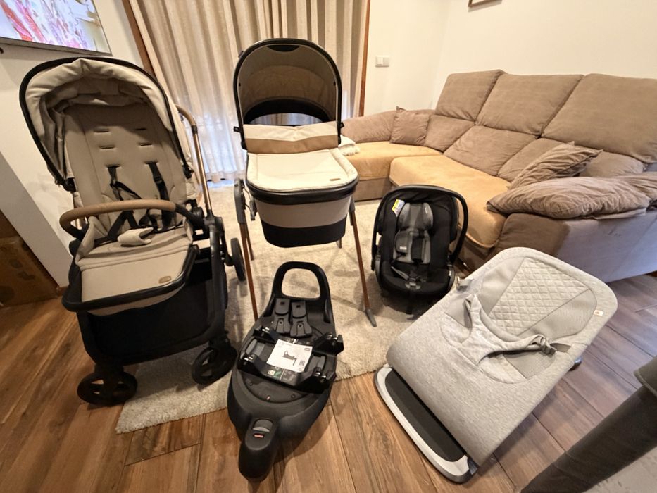 Trio Mysa Chicco 2024 + espreguicadeira ergobaby