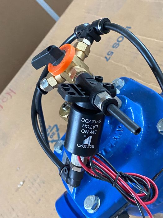 Клапаны обратной промывки и управление TECNIDRO Италия