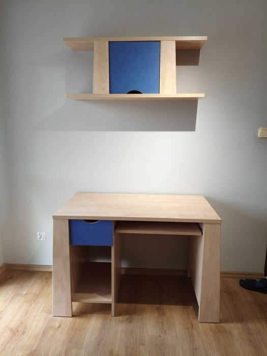 Zestaw mebli szafa+ komoda + biurko + szafka wisząca