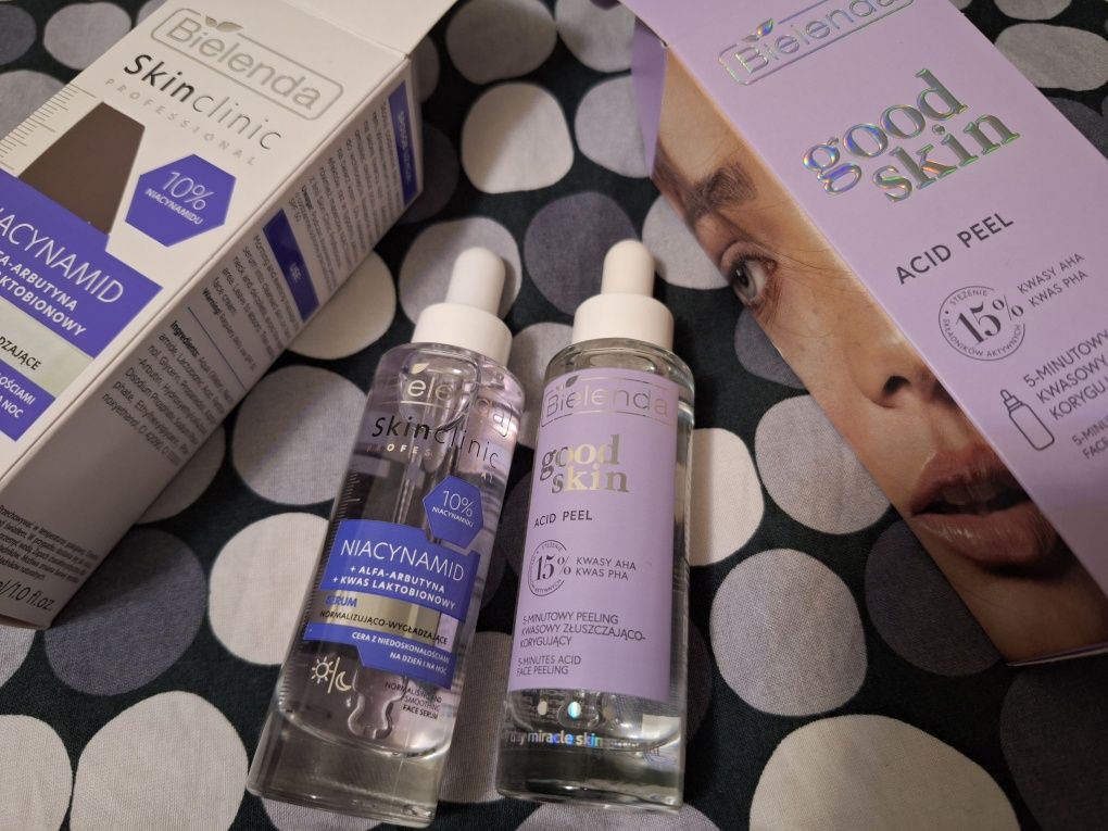 Bielenda Good Skin peeling kwasowy 15%+ Skin Clinic niacynamid 10%