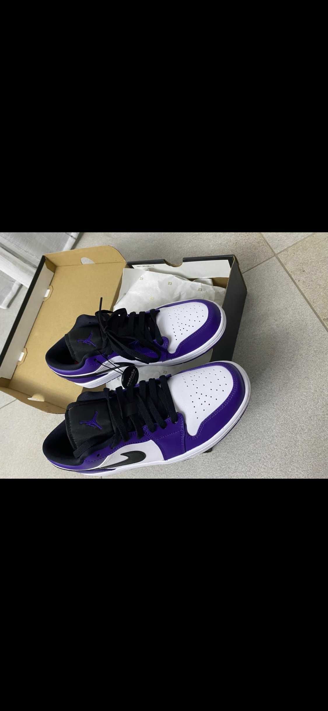 Air Jordan 1 Low Purple