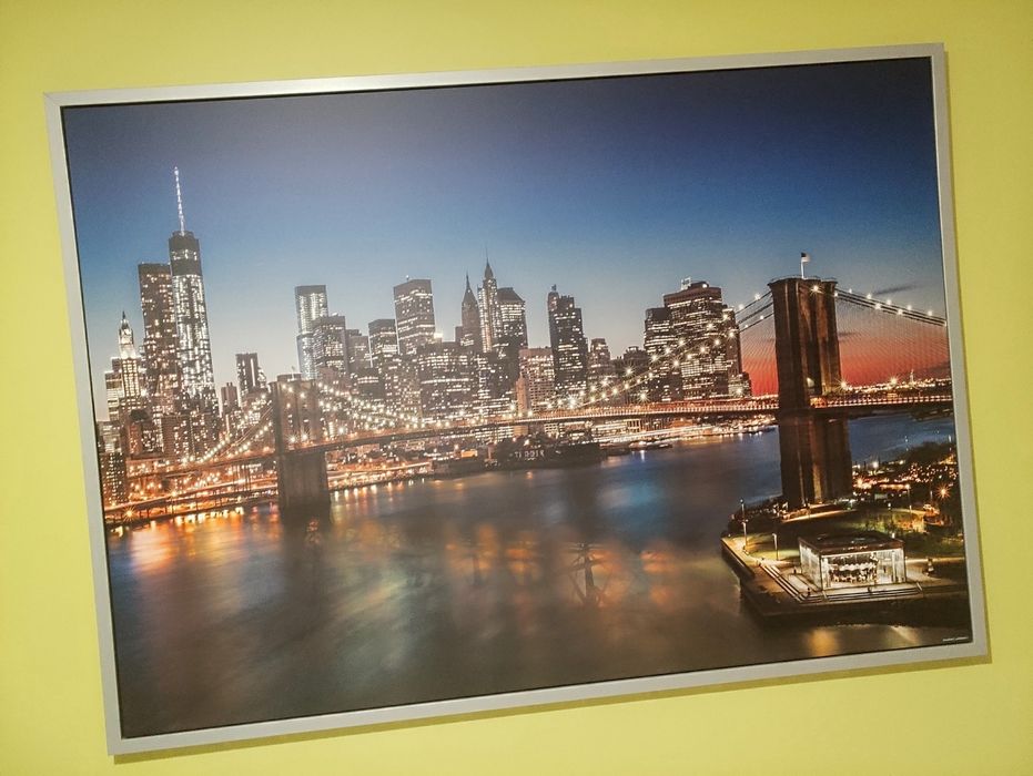 Duży obraz na ścianę New York 100*140