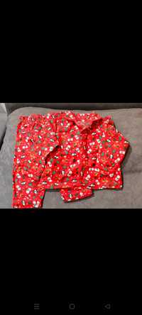 Świąteczna piżamka 74 flanela Primark