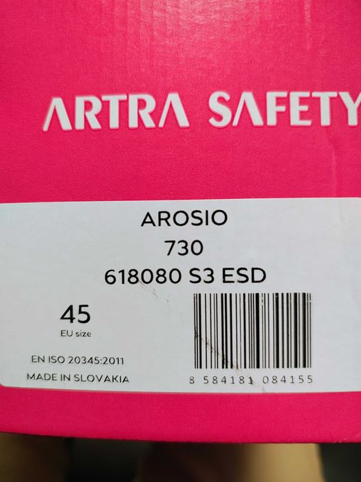 Buty ochronne AROSIO  S3 SRC ESD