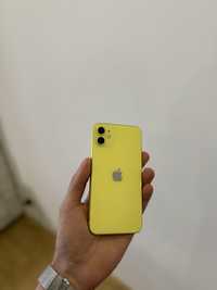 (220$) Apple Айфон/Iphone 11 128gb Неверлок Yellow  акб:95%