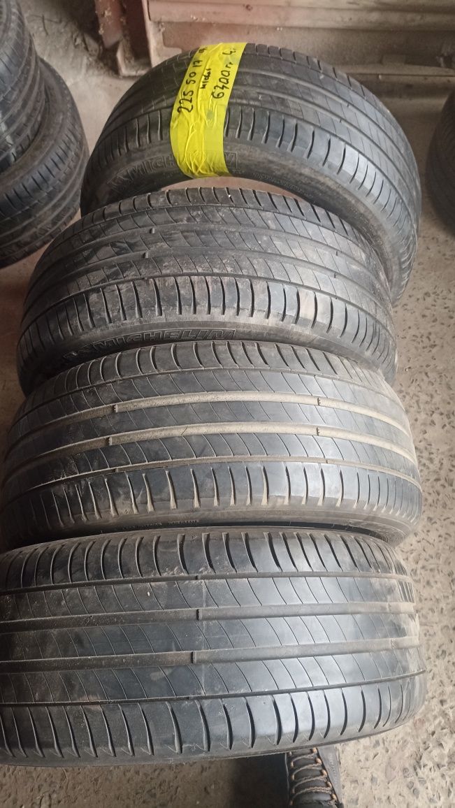 Шини Літо Michelin 225/50/17 6mm 4шт.