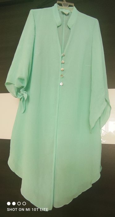 Koszula zwiewna długa bluzka damska tunika rozm.40 John Bentley