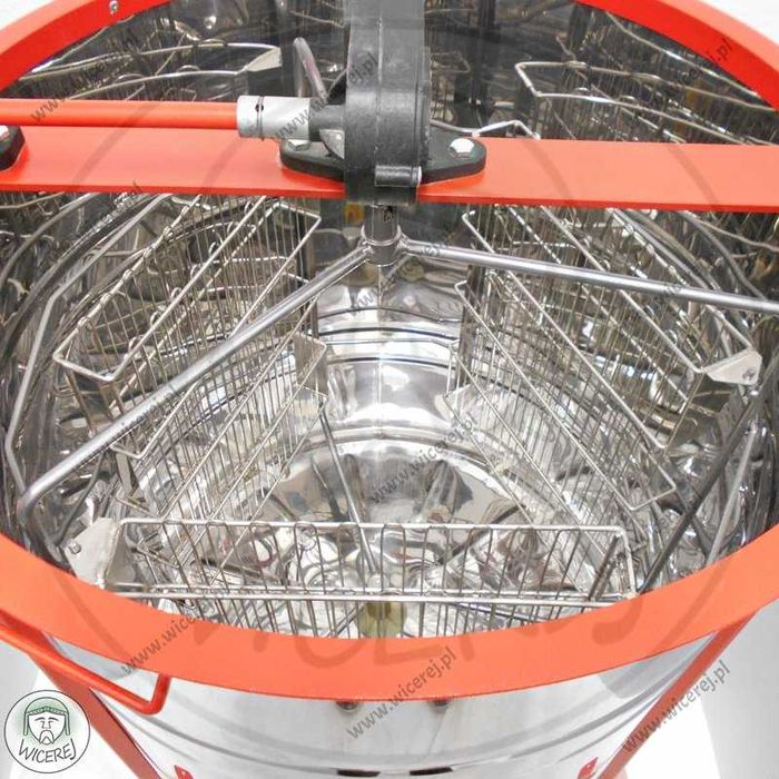 Miodarka 3 kasetowa ręczna uniwersalna nierdzewny zbiornik wirówka