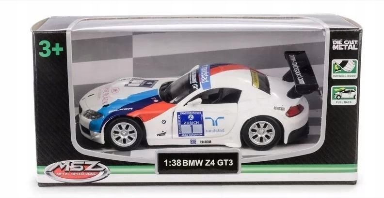 Msz 1:38 Bmw Z4 Gt3/67315a/white&blue