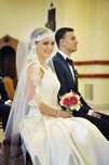 Suknia ślubna Mikado Pronovias Barcaza